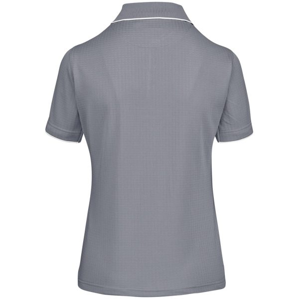 Ladies Elite Golf Shirt - Grey - Image 4