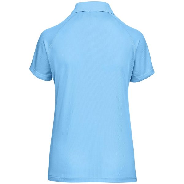 Ladies Sprint Golf Shirt - Light Blue - Image 4