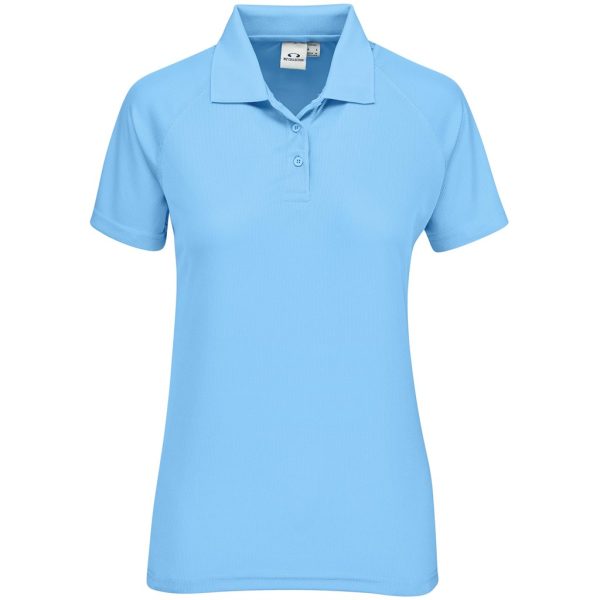 Ladies Sprint Golf Shirt - Light Blue - Image 2