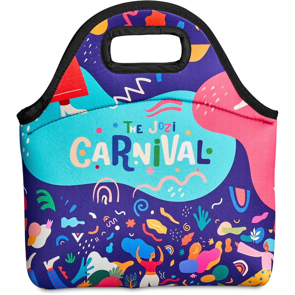 Hoppla Hobie Neoprene Lunch Cooler with Cut Out Handle - Image 3