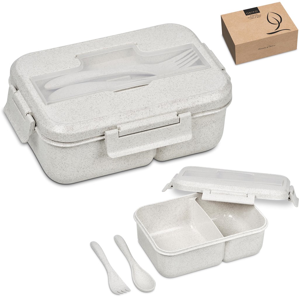 Okiyo Ranchi Wheat Straw Lunch Box Set - Image 13