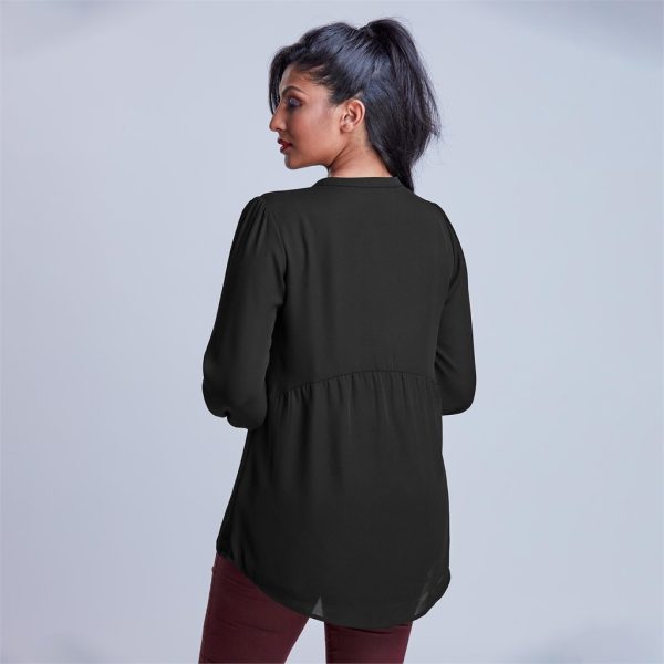 Ladies Long Sleeve Candice Blouse - Image 4
