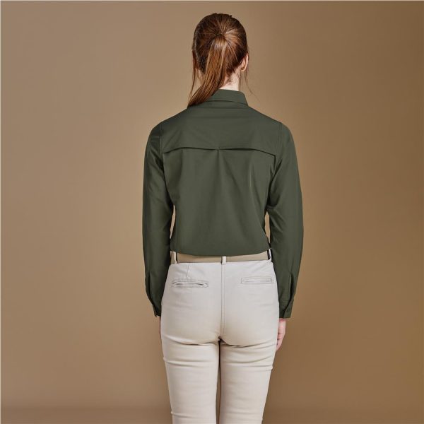 Ladies Long Sleeve Amatola Shirt - Image 7