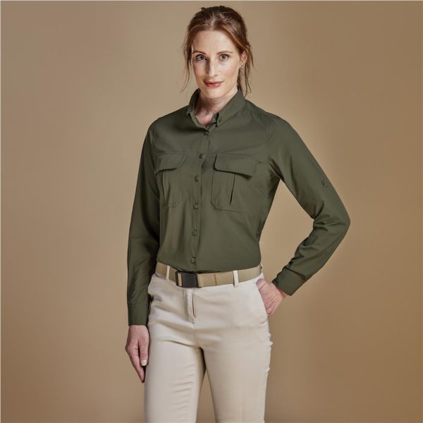 Ladies Long Sleeve Amatola Shirt - Image 8