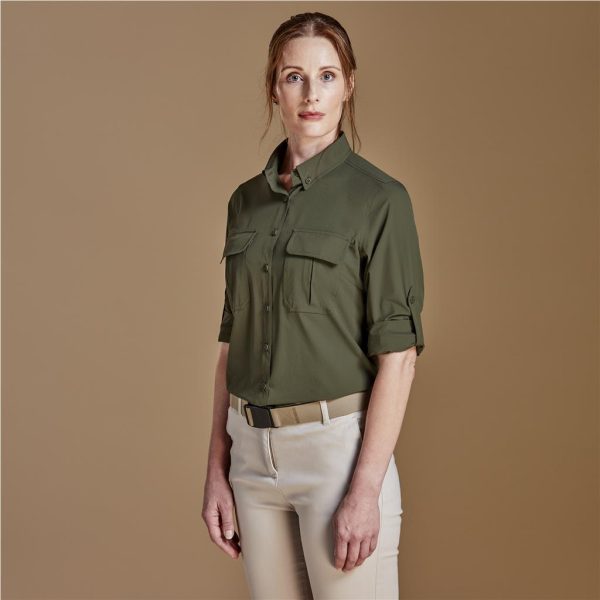 Ladies Long Sleeve Amatola Shirt - Image 9