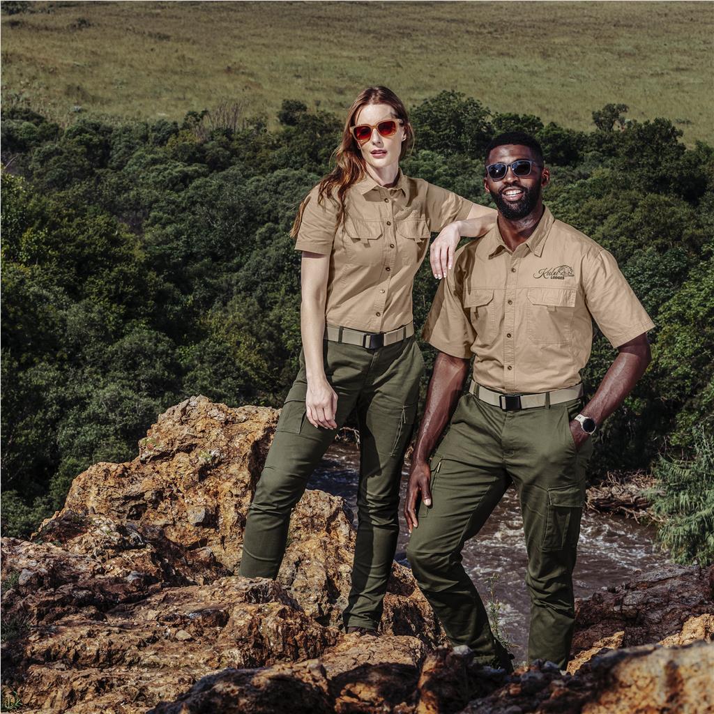 Mens Short Sleeve Mawenzi Twill Shirt - Image 3