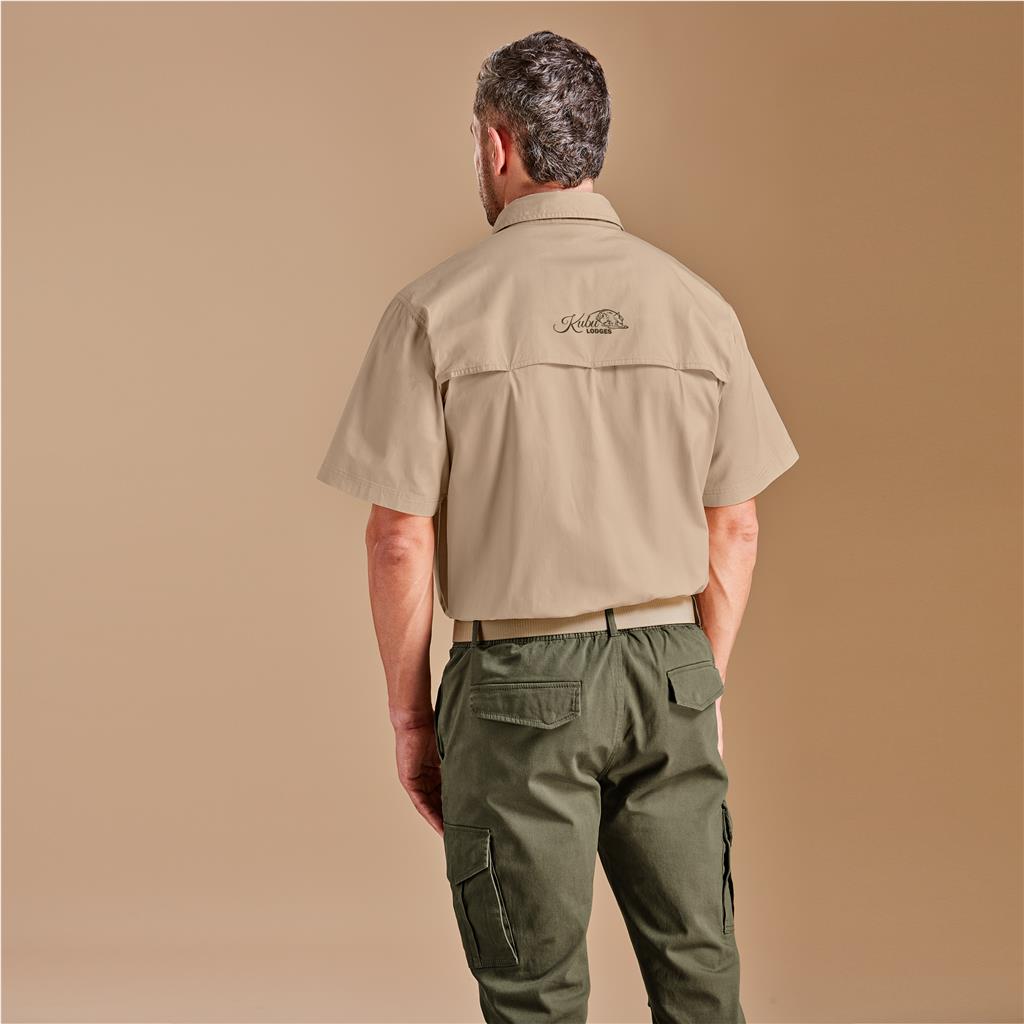 Mens Short Sleeve Mawenzi Twill Shirt - Image 8