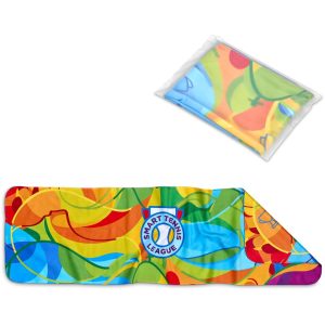 Hoppla Relay Sports Towel - Double-Sided Branding