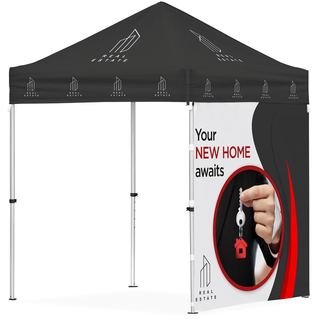 Ovation Sublimated Gazebo 2m X 2m Petite Frame - 1 Full Wall Skin - Image 15