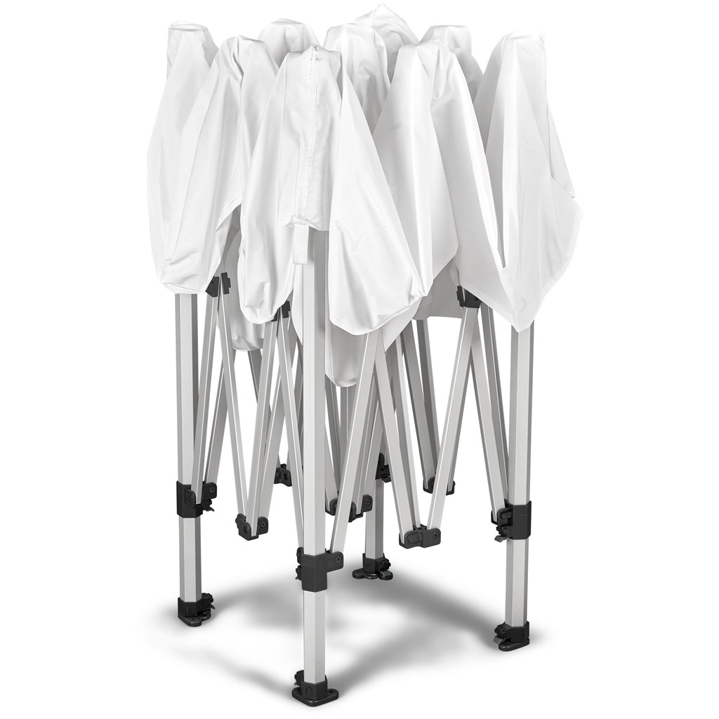 Ovation Sublimated Gazebo 2m X 2m Petite Frame - 1 Full Wall Skin - Image 5