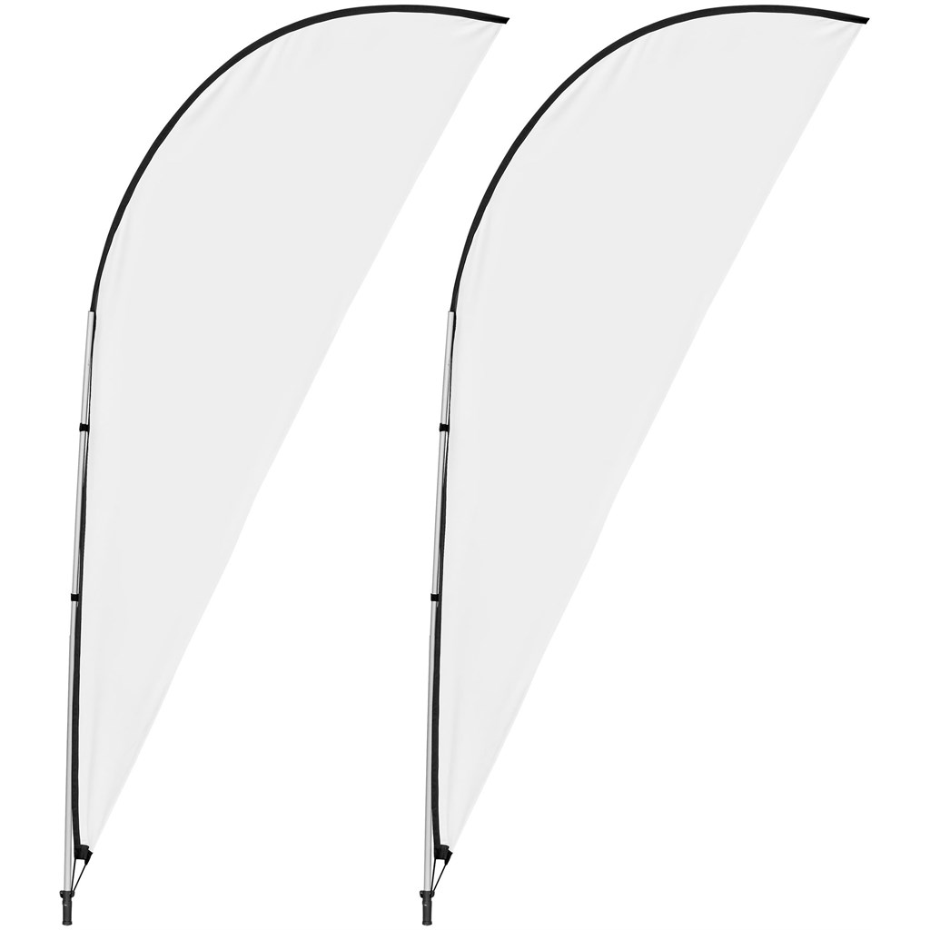 Legend 3m Sharkfin Flying Banner (Set of 2) - Image 7