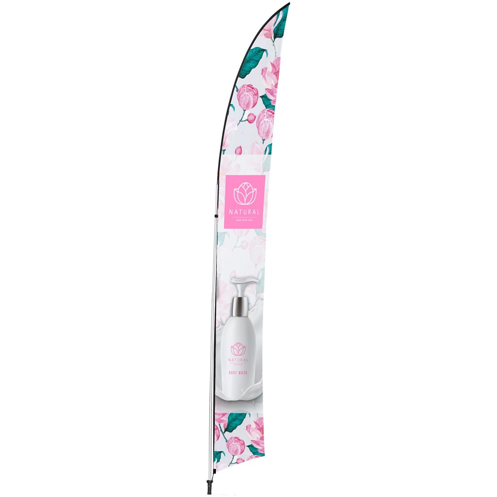 Legend 4M Sublimated Arcfin Double-Sided Flying Banner - 1 complete unit - Image 2