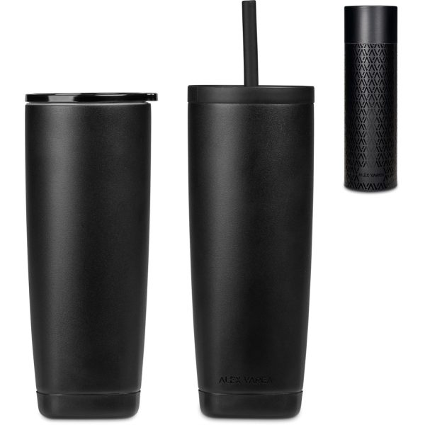 Alex Varga Aurelian Stainless Steel 2-in-1 Vacuum Tumbler & Straw - Image 15