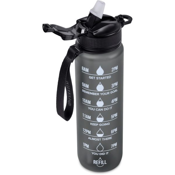 Eva & Elm Neptune Plastic Water Bottle - 1 Litre - Image 4