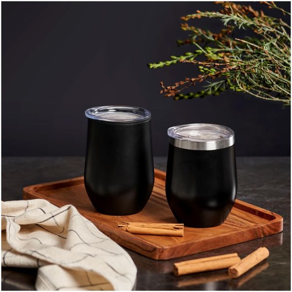 Serendipio Madison Stainless Steel & Plastic Double-Wall Tumbler - 350ml - Image 8