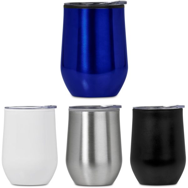 Serendipio Madison Stainless Steel & Plastic Double-Wall Tumbler - 350ml - Image 7