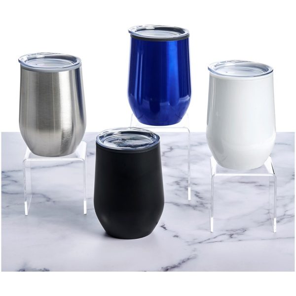 Serendipio Madison Stainless Steel & Plastic Double-Wall Tumbler - 350ml - Image 2