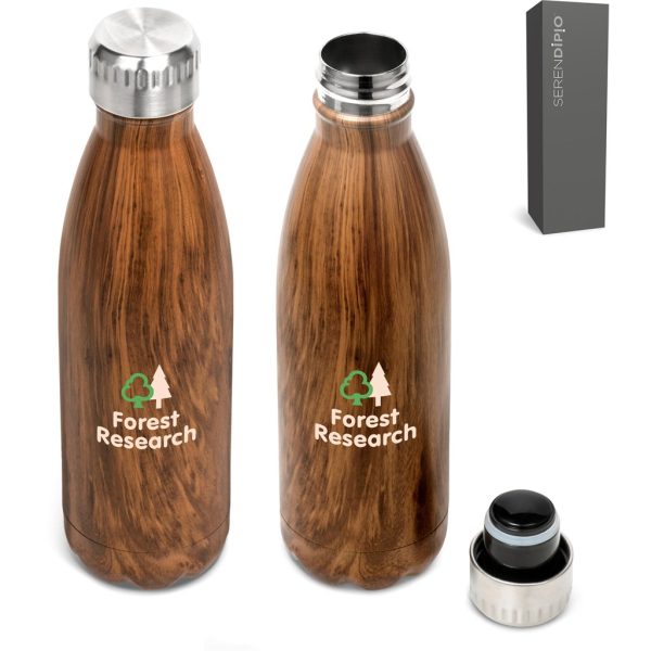 Serendipio Woodbury Stainless Steel Vacuum Water Bottle - 500ml - Image 6