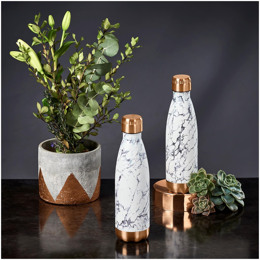 Serendipio Marbella Stainless Steel Vacuum Water Bottle - 500ml - Image 2