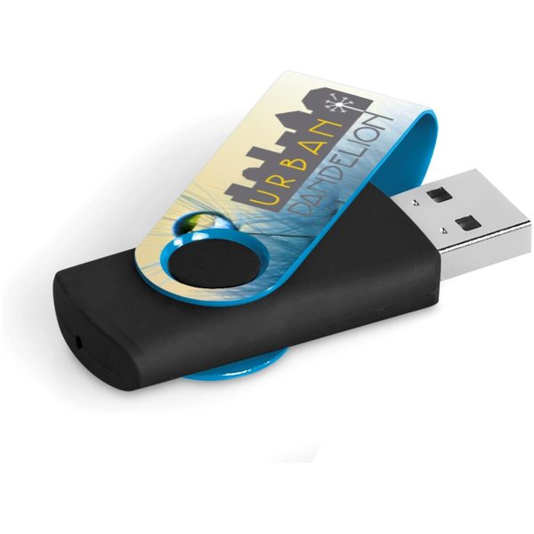 Axis Gyro Black Flash Drive - 4GB - Image 11
