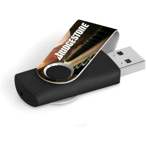 Axis Gyro Black Flash Drive - 4GB - Image 3