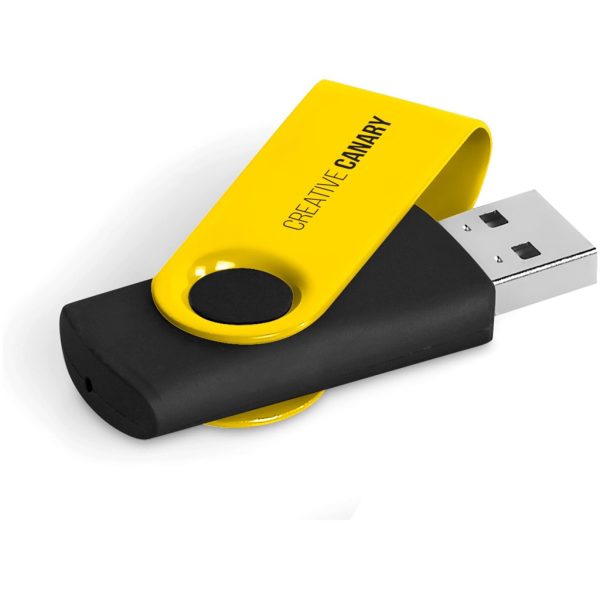 Axis Gyro Black Flash Drive - 4GB - Image 5