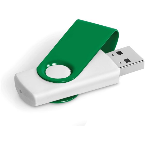 Axis Gyro White Flash Drive - 4GB - Image 7