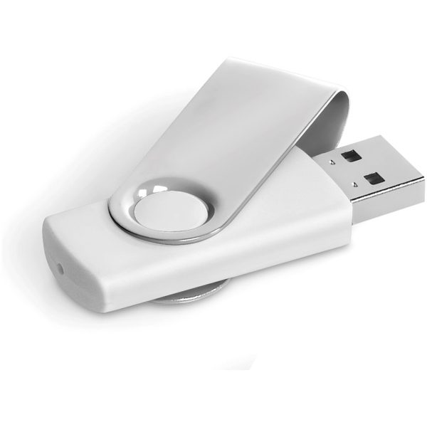 Axis Gyro White Flash Drive - 4GB - Image 3