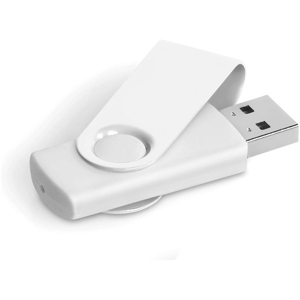 Axis Gyro White Flash Drive - 4GB - Image 10