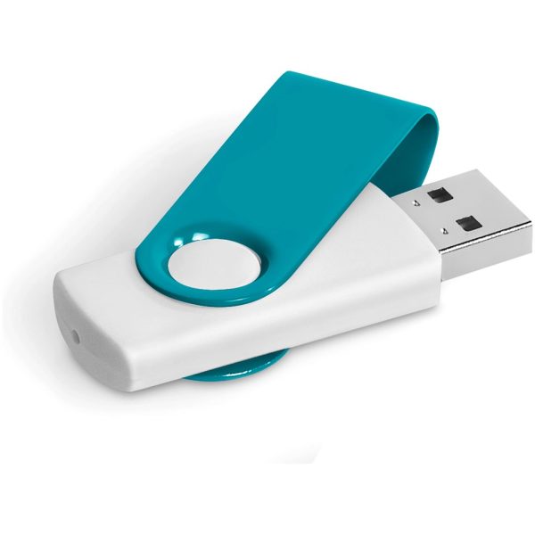 Axis Gyro White Flash Drive - 4GB - Image 15