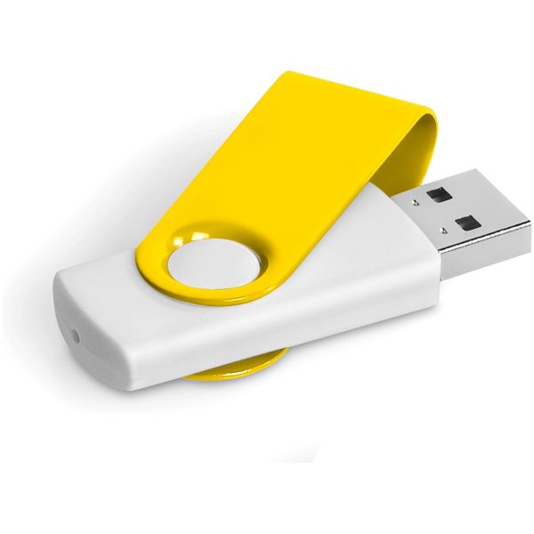 Axis Gyro White Flash Drive - 4GB - Image 12