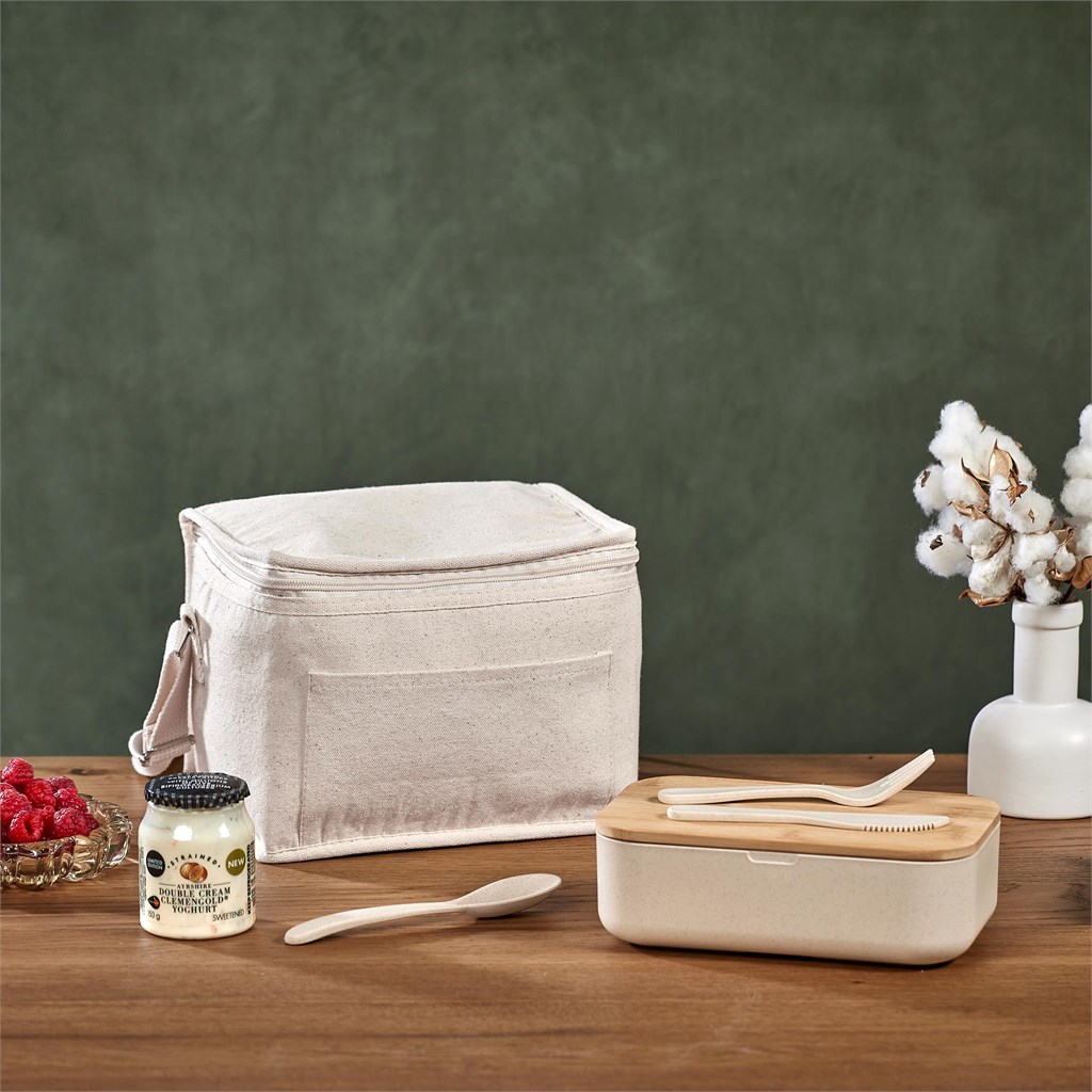 Okiyo Kura Cotton & Wheat Straw Lunch Set - Image 2