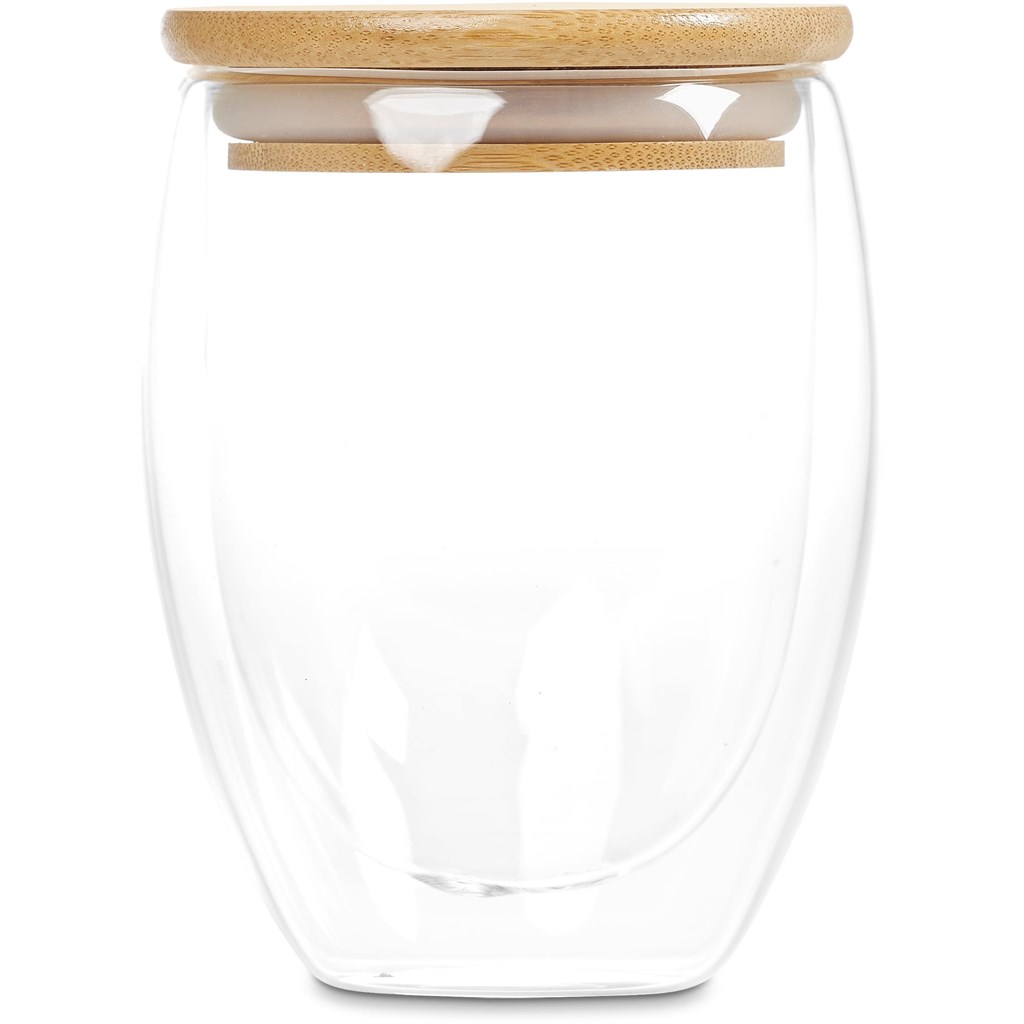 Okiyo Aibo Glass & Bamboo Coffee Set - Image 12