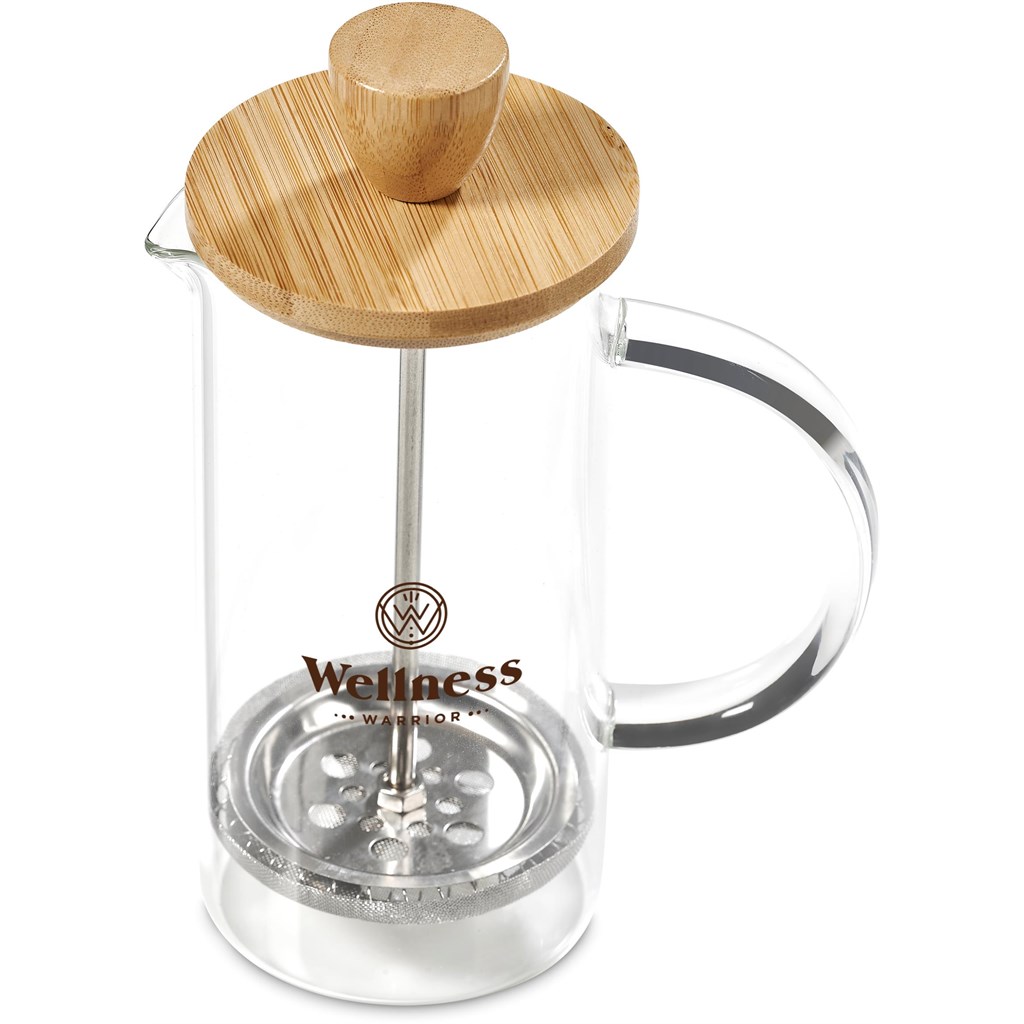 Okiyo Aibo Glass & Bamboo Coffee Set - Image 13