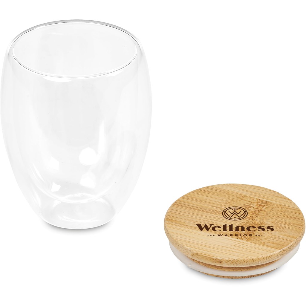 Okiyo Aibo Glass & Bamboo Coffee Set - Image 16