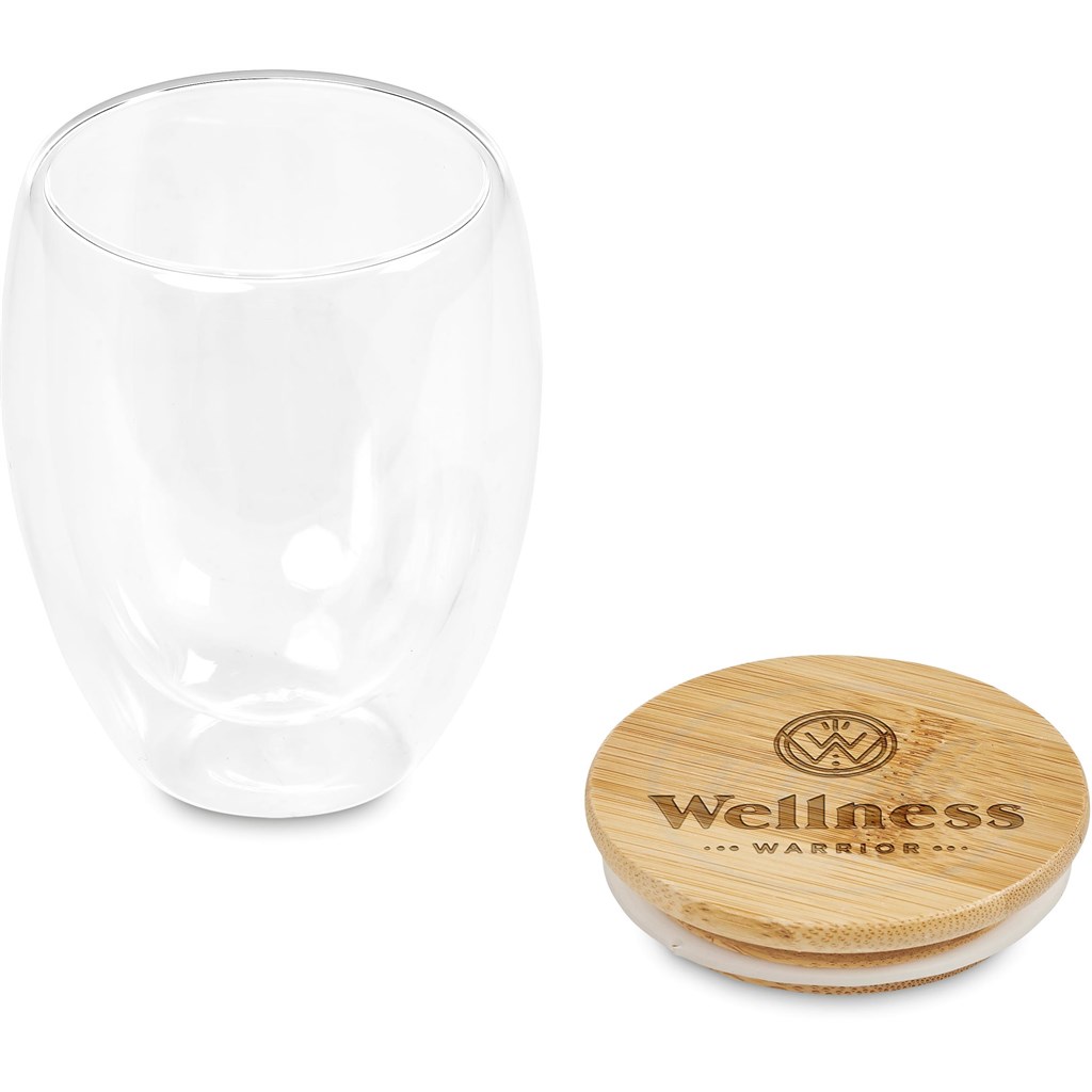 Okiyo Aibo Glass & Bamboo Coffee Set - Image 26