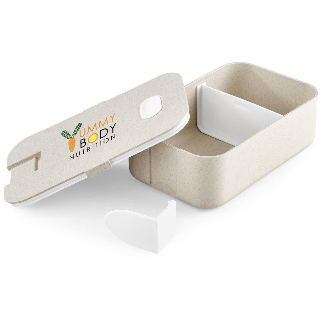 Okiyo Machi Wheat Straw Lunch Box - Image 3