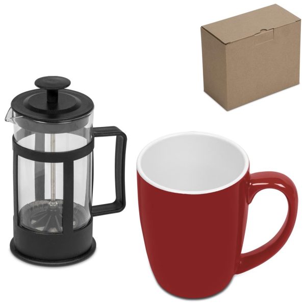 Cafe Payton Coffee Set - Red - Image 4