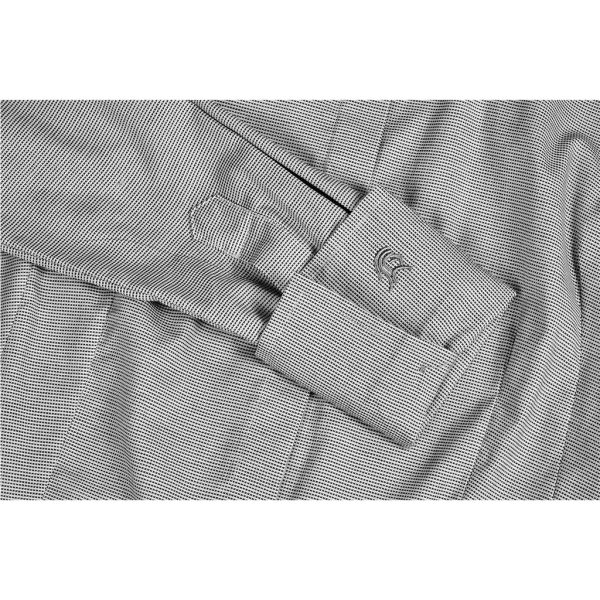 Ladies Long Sleeve Taylor Shirt - Grey - Image 4