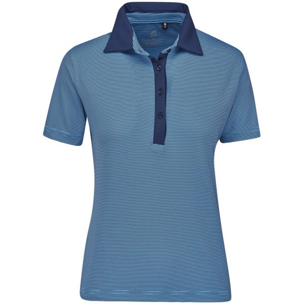 Ladies Pensacola Golf Shirt - Navy - Image 4