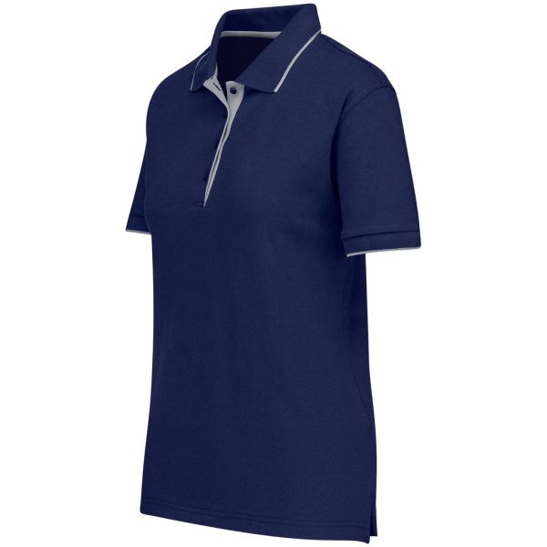 Ladies Wentworth Golf Shirt - Navy - Image 2
