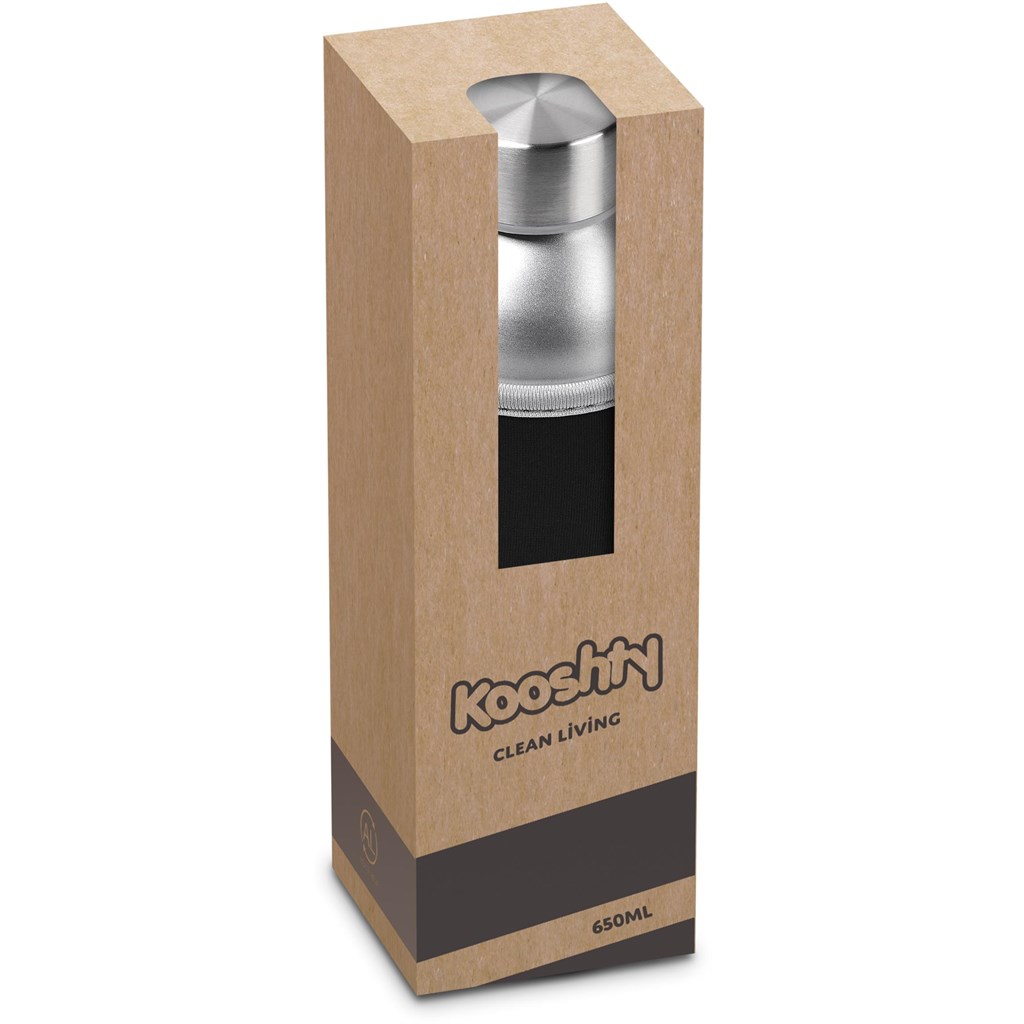 Kooshty Tosla Recycled Aluminium Water Bottle - 650ml - Image 4