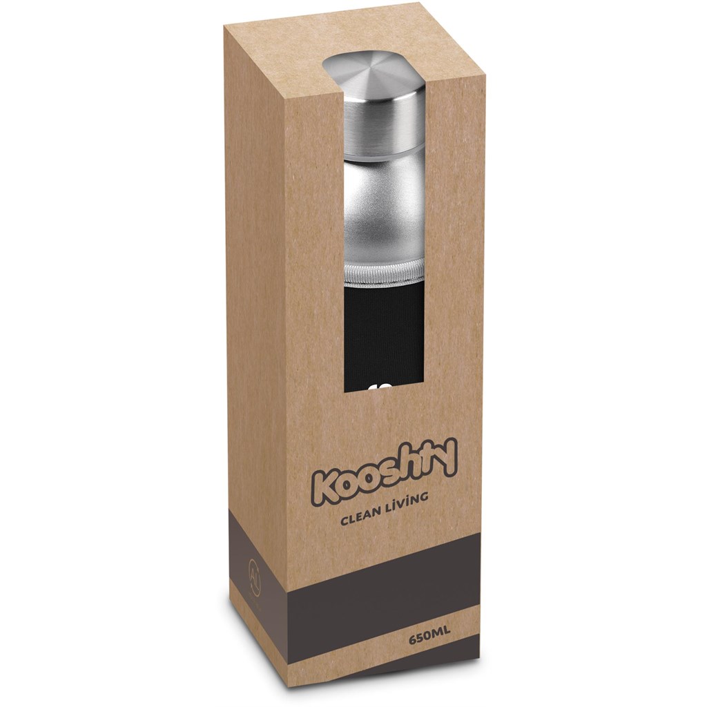 Kooshty Tosla Recycled Aluminium Water Bottle - 650ml - Image 2