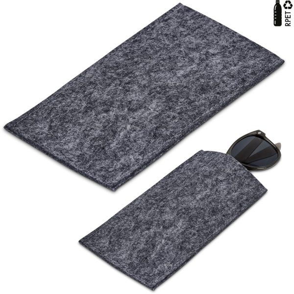 Okiyo Shedo Recycled PET Felt Glasses Pouch - Image 5