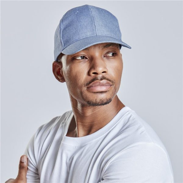 Austin Linen Cap - 6 Panel - Image 4