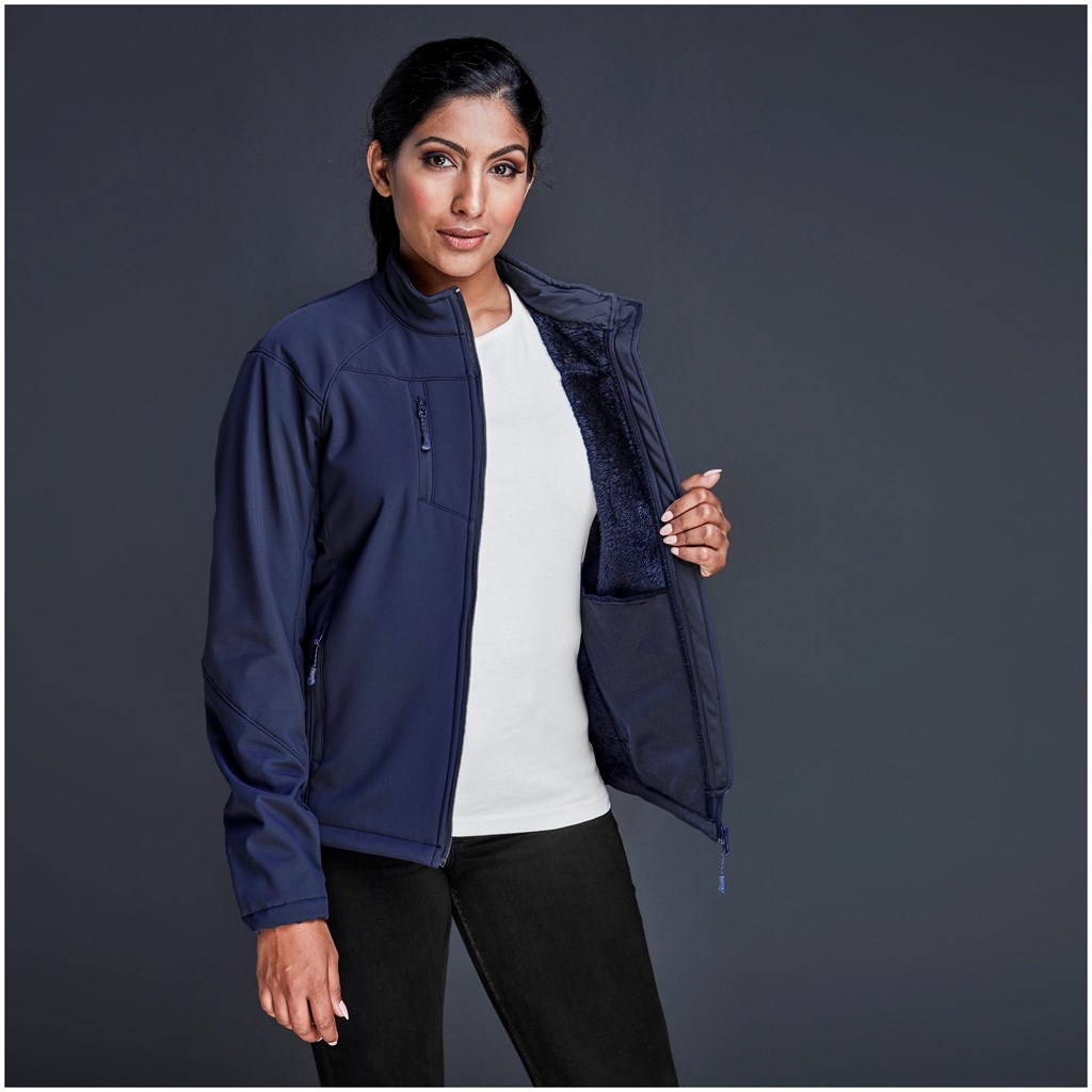Ladies Alex Varga Elysium Softshell Jacket - Image 4