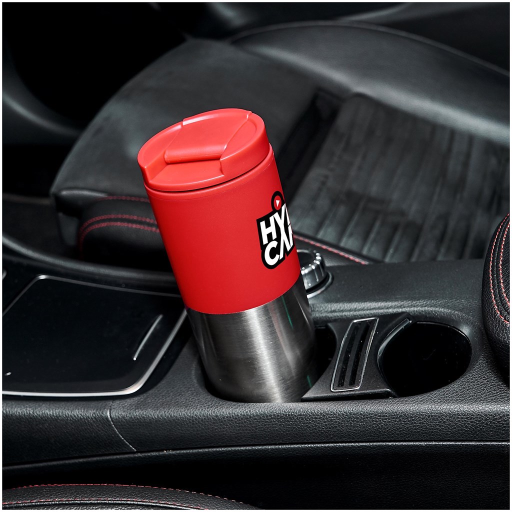 Kooshty Typhoon Stainless Steel & Plastic Double-Wall Tumbler - 450ml - Image 5