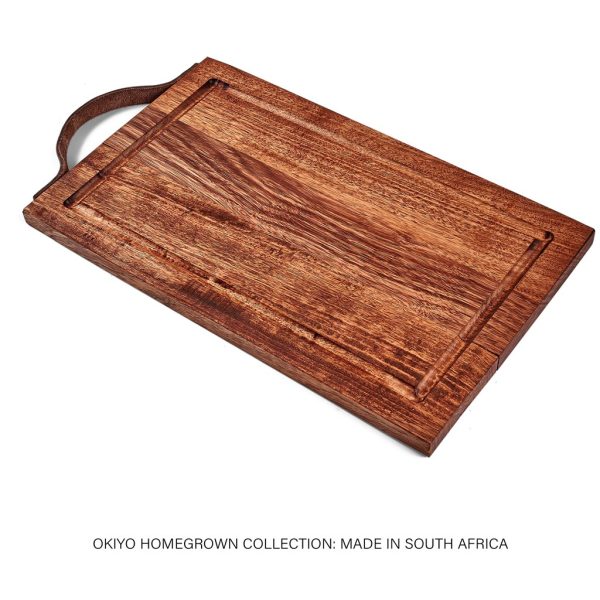 Okiyo Homegrown Large Hardwood Steak Board - Image 2