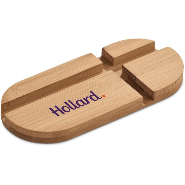 Okiyo Kurosu Bamboo Phone Stand - Image 2