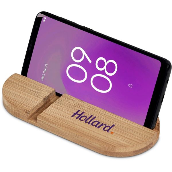 Okiyo Kurosu Bamboo Phone Stand - Image 14